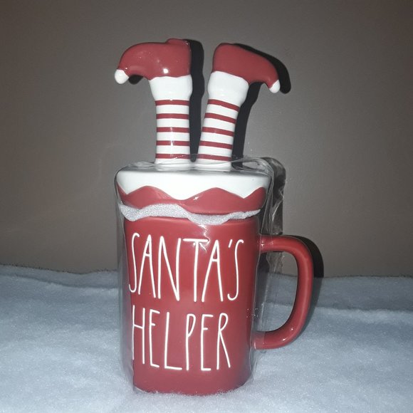 New RAE  Dunn Santa's Helper Mug. - Picture 1 of 3